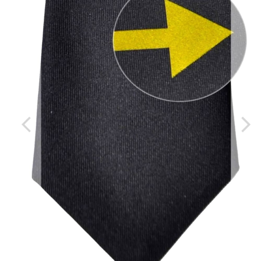 Gene Meyer Tie Black Olive Arrow NWOT
